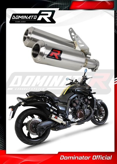 V MAX 1700 (2009 - 2019) exhaust silencer gp | Dominator