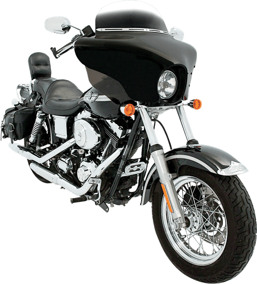 XVS 650 DRAG STAR CLASSIC (1998 - 2011) fairing wind deflectors - black | MEMPHIS SHADES HD