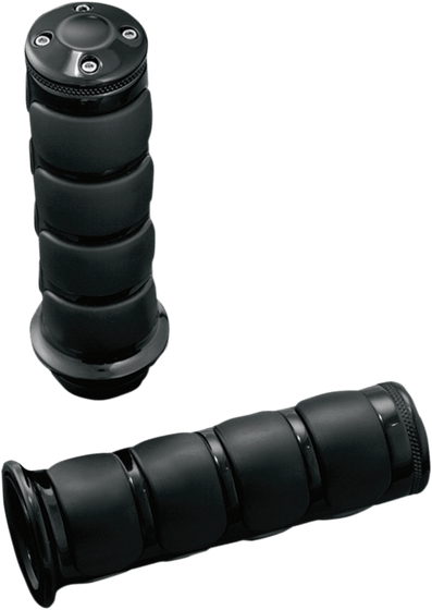 XVS 1300 A MIDNIGHT STAR (2007 - 2017) iso black metric grips | KURYAKYN