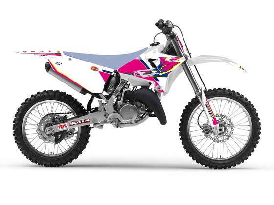 YZ 125 (2002 - 2022) retro yz graphic kit | BLACKBIRD RACING