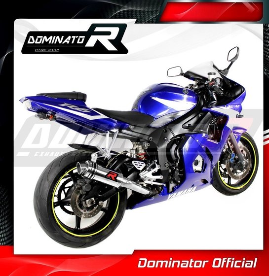 YZF R6 (2003 - 2005) exhaust silencer gp1 | Dominator