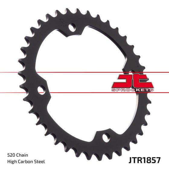 YFZ 450 R (2009 - 2022) rear sprocket 36 tooth pitch 520 jtr185736 | JT Sprockets