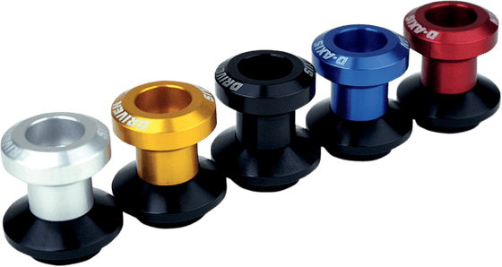 YZF R1 (1998 - 2021) 6mm blue d-axis spools for rear suspension | DRIVEN RACING