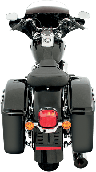 XVS 650 DRAG STAR CLASSIC (1998 - 2011) black replacement batwing fairing | MEMPHIS SHADES HD