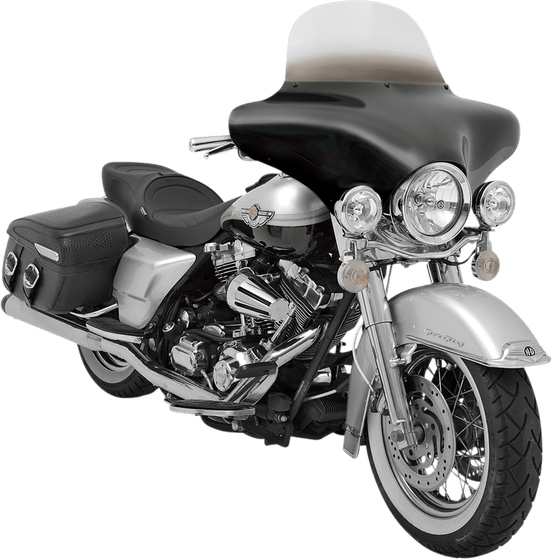 XVS 650 DRAG STAR CLASSIC (1998 - 2011) black replacement batwing fairing | MEMPHIS SHADES HD