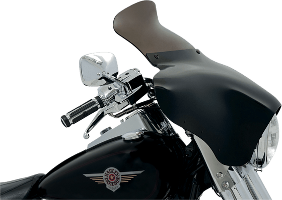 XVS 650 DRAG STAR CLASSIC (1998 - 2011) 9" smoke windshield spoiler | MEMPHIS SHADES HD