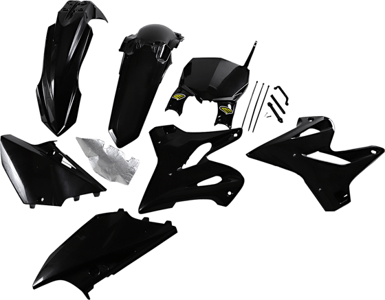 YZ 125 (2015 - 2022) powerflow complete body kit - yamaha black | CYCRA