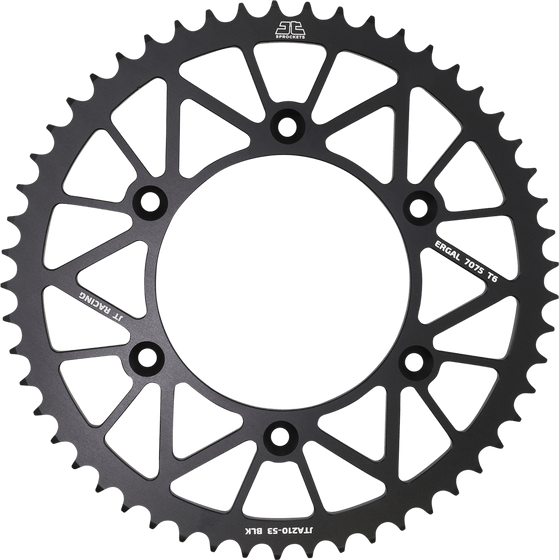 WR 450 F (2003 - 2021) racelite aluminium rear race sprocket | JT Sprockets