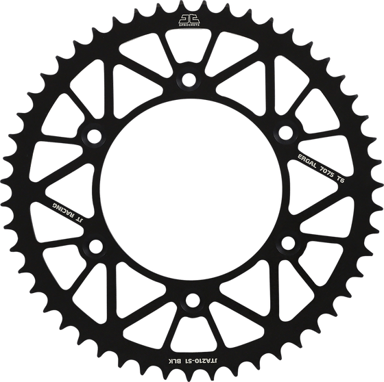 WR 450 F (2003 - 2021) racelite aluminium rear race sprocket | JT Sprockets