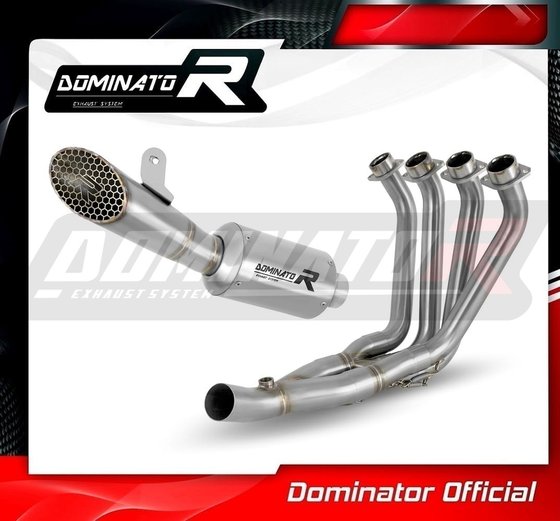 YZF R6 (2006 - 2016) full exhaust system silencer gp3 ex | Dominator