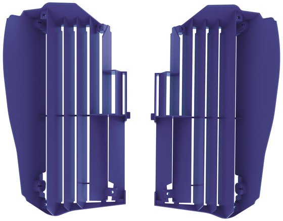 YZ 450 F (2018 - 2024) radiator guards blue | POLISPORT