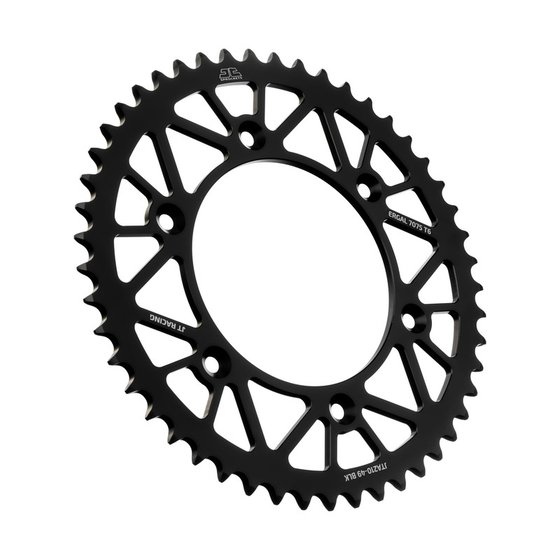 WR 450 F (2003 - 2021) racelite aluminium rear race sprocket | JT Sprockets