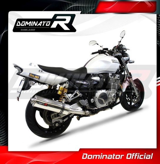 XJR 1300 (2007 - 2016) exhaust silencer oval | Dominator