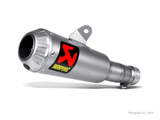 YZF R6 (2003 - 2020) titanium slip-on muffler for yamaha yzf-r6 | AKRAPOVIC