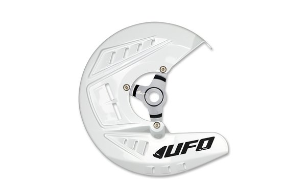 YZ 250 F (2014 - 2018) front disc cover kit - yamaha yz250/450f white | UFO