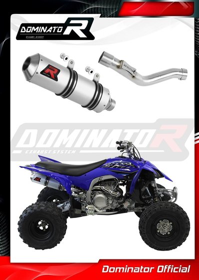 YFZ 450 R (2014 - 2022) exhaust silencer mx | Dominator