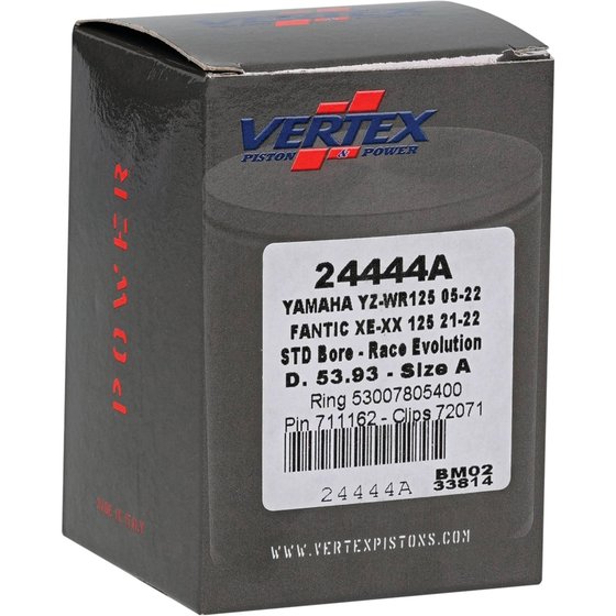 YZ 125 (2005 - 2023) cast race piston kit | Vertex