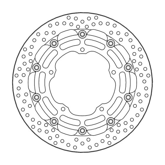 MT 10 SP (2017 - 2022) halo racing brake disc | MOTO-MASTER