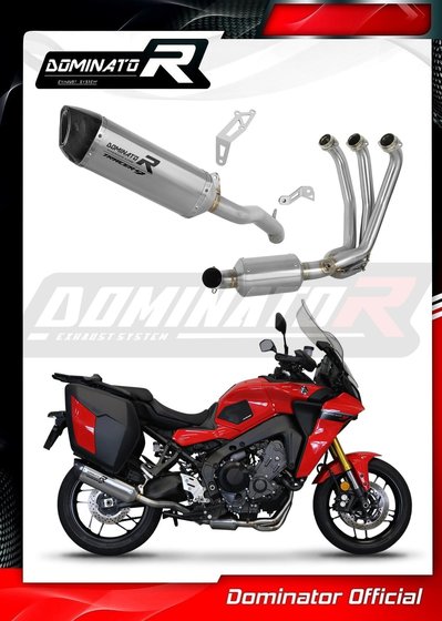 MT-09 TRACER 900 (2021 - 2022) full exhaust system silencer titanium hp6 ex | Dominator