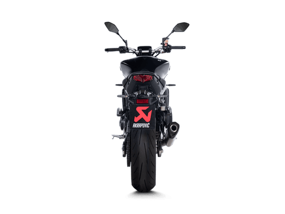 MT 09 SP (2021 - 2023) racing line full exhaust system street | AKRAPOVIC