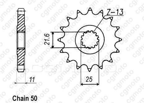 FZ 6 S (2004 - 2009) drive set | REGINA