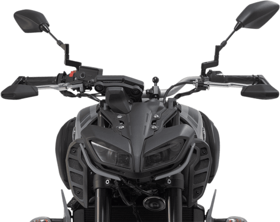 FZ 09 (2017 - 2022) lever guards with wind protection | SW-MOTECH