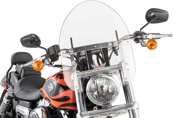 XV 250 VIRAGO (1988 - 2022) mini police windshield | SLIPSTREAMER