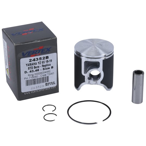 YZ 65 (2018 - 2023) cast piston kit | Vertex