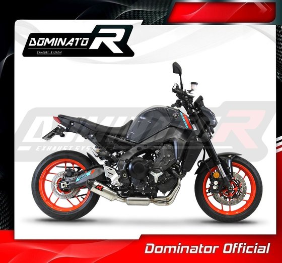 FZ 09 (2021 - 2023) full exhaust system ex hp3 low level | Dominator