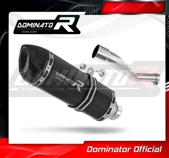 TDM 850 (1996 - 2001) exhaust silencer muffler hp1 black | Dominator