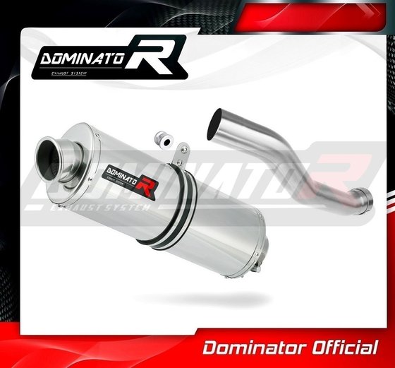 YZF R1 (2002 - 2003) homologated exhaust silencer oval | Dominator