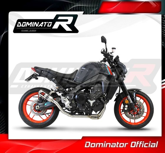 FZ 09 (2021 - 2023) full exhaust system gp + db killer | Dominator