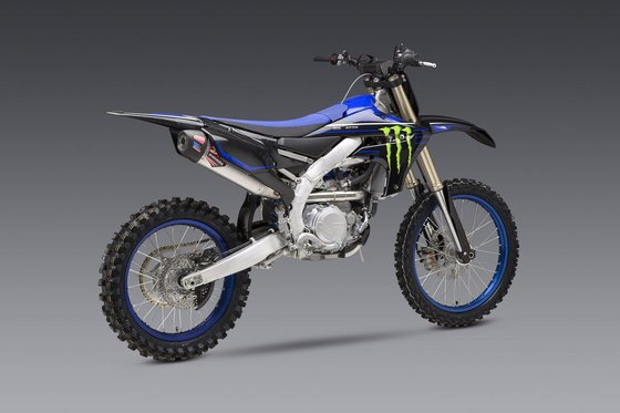 WR 450 F (2022 - 2023) yoshimura yz450f 20-22 rs-12 stainless full exhaust, w/ aluminum muffler | Yoshimura