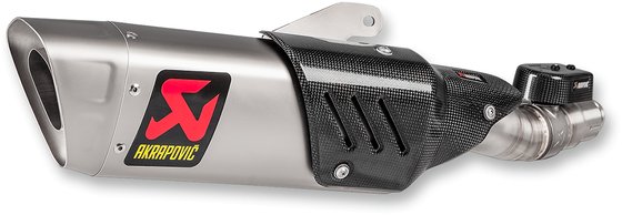 YZF R6 (2017 - 2020) titanium slip-on muffler for yamaha yzf-r6 (2017) | AKRAPOVIC