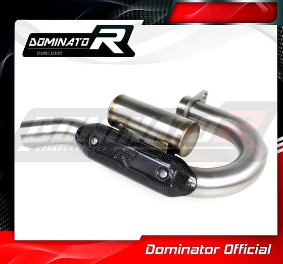 YZ 450 F (2003 - 2005) exhaust header pipe with powerbomb | Dominator