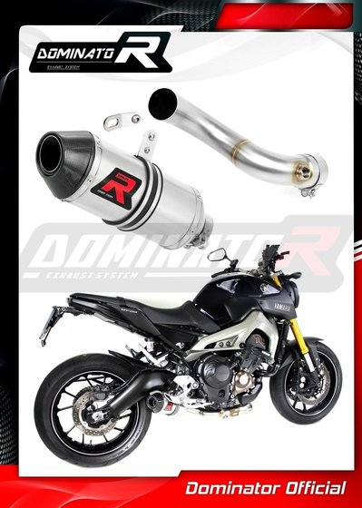 MT 09 (2013 - 2016) exhaust silencer hp3 | Dominator