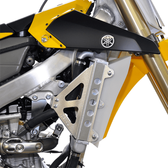 YZ 250 F (2014 - 2018) aluminum radiator race braces | DEVOL