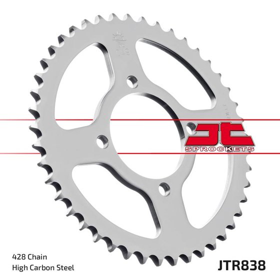 YBR 125 (2005 - 2014) rear sprocket 45 tooth pitch 428 jtr83845 | JT Sprockets