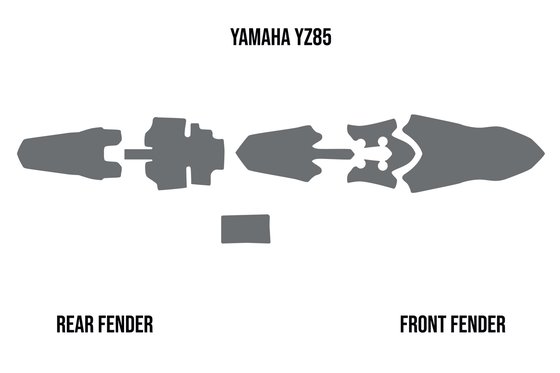 YZ 85 (2015 - 2022) mud foam for yamaha yz85 2015 and newer | TWIN AIR