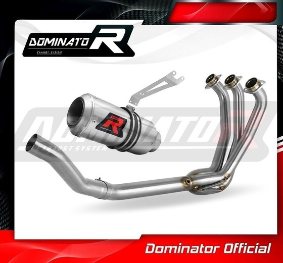 FZ 09 (2021 - 2023) full exhaust system gp + db killer | Dominator