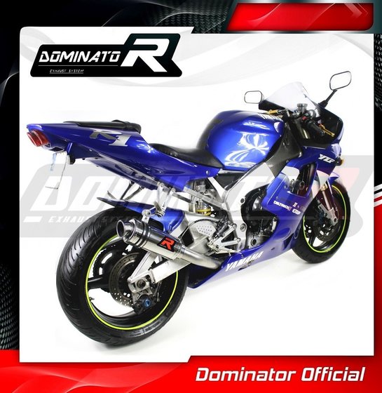 YZF R1 (1998 - 2001) exhaust silencer gp1 | Dominator