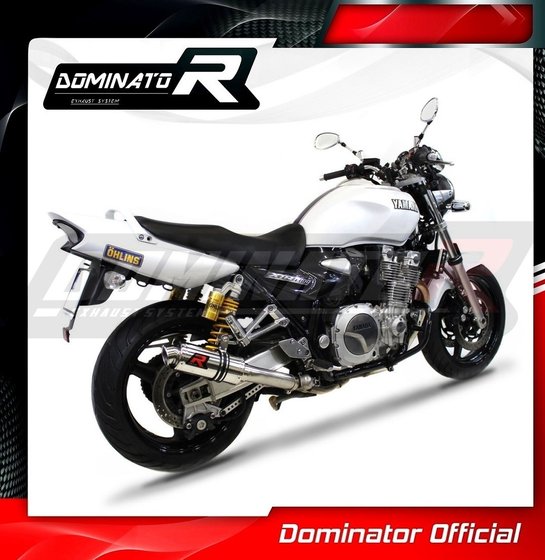 XJR 1300 (2007 - 2016) exhaust silencer gp1 | Dominator