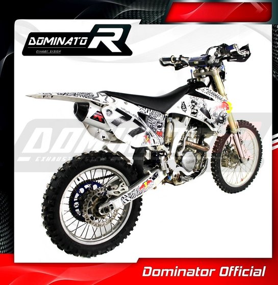 WR 250 F (2007 - 2013) exhaust silencer mx2 | Dominator