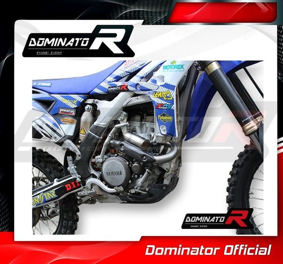 YZ 250 F (2010 - 2013) exhaust header pipe with powerbomb | Dominator