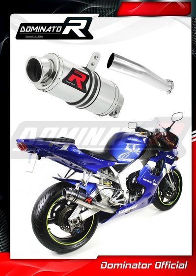 YZF R1 (1998 - 2001) exhaust silencer gp1 | Dominator