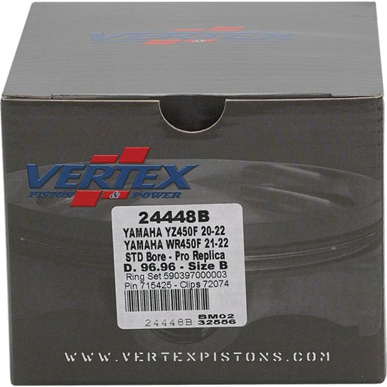 YZ 450 F (2020 - 2022) forged replica piston kit | Vertex