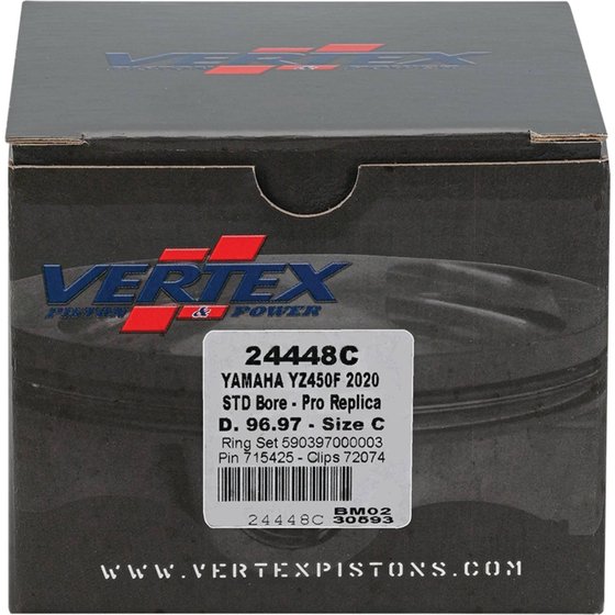 YZ 450 F (2020 - 2022) forged replica piston kit | Vertex