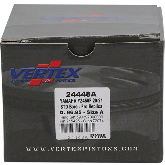 YZ 450 F (2020 - 2022) forged replica piston kit | Vertex