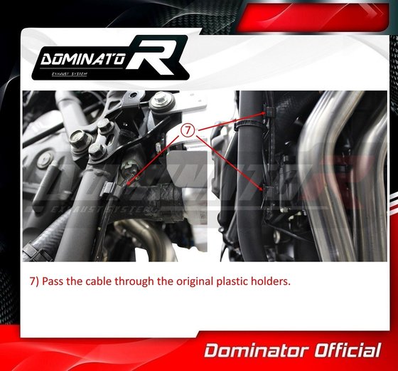 TENERE 700 (2021 - 2022) full exhaust system silencer mx2 black | Dominator