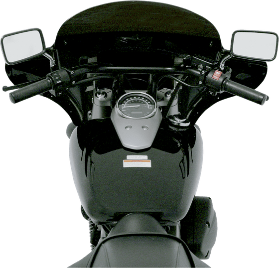 XVS 650 DRAG STAR (1998 - 2016) black replacement batwing fairing | MEMPHIS SHADES METRIC